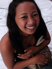 Adorable 18 year old Asian pussy smashed and creamed